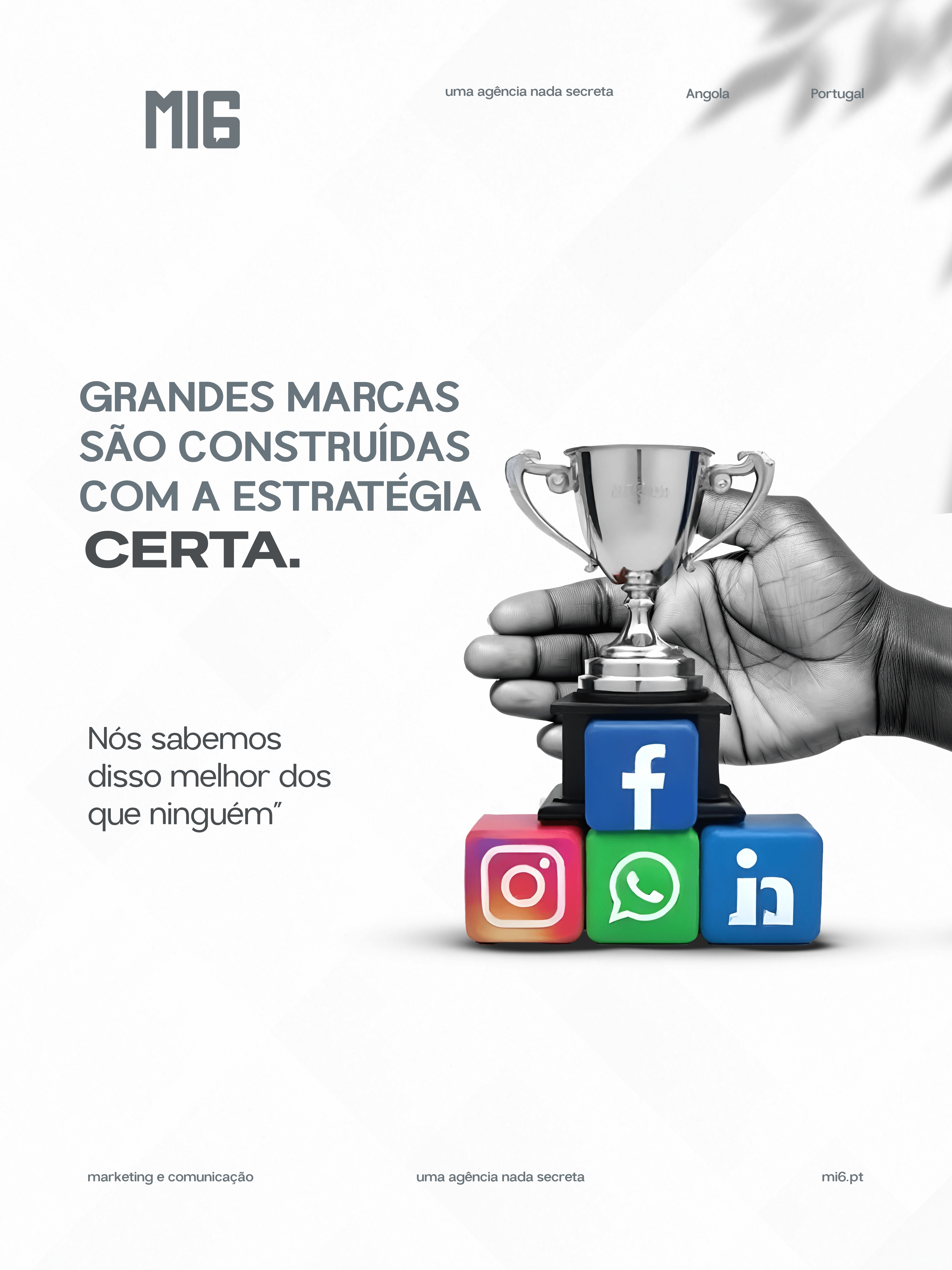 A diferença entre marcas sem e com estratégia.